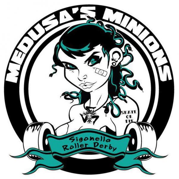 Sigonella Roller Derby logo